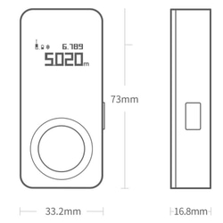 【超小型/高精度】スマホ連携式レーザー式距離計 5枚目の画像