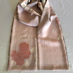 着物リメイクストール  ピンク花柄系 3枚目の画像