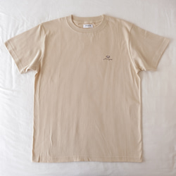 mopo手書きロゴ刺繍Tシャツ　ユニセックス<全3色> 5枚目の画像