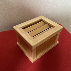柿渋塗賽銭箱ミニ その他家具 ヒロ工房 通販 18572553｜Creema(クリーマ)