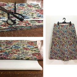 【オーダーメイド】ゴブラン織りスカート（KOJI TOYODA） 5枚目の画像