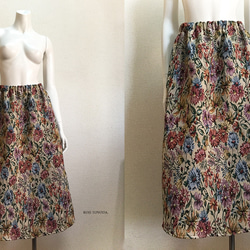 【オーダーメイド】ゴブラン織りスカート（KOJI TOYODA） 2枚目の画像
