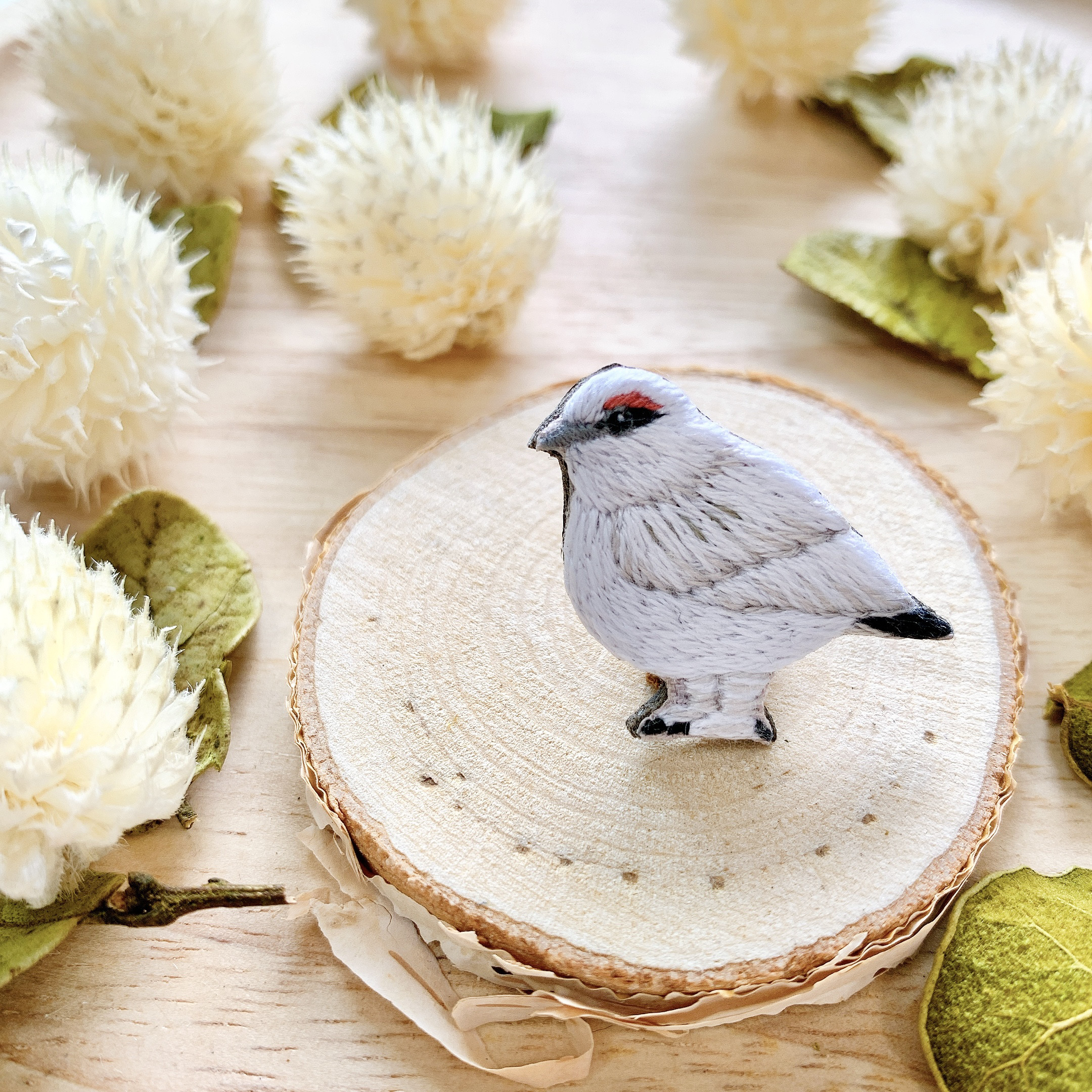 鳥のブローチ 鳥のブローチ