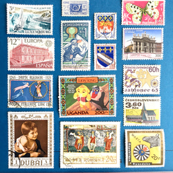 ＊ 海外のアンティーク切手 60枚 ＊ おまけ付き アソートセットB 6枚目の画像