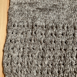 手編み　綿100% サマーヤーン　ニット 3枚目の画像