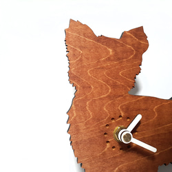 手作り木製動物置時計 [ハッピーズー - ヨークシャー] 3枚目の画像