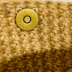 受注製作　麻ひもかごバッグ【大きいサイズ】 4枚目の画像