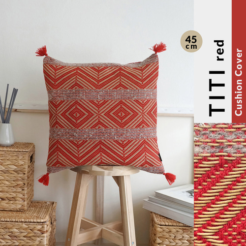✧momo❤︎様用✧【魅惑のred系】オールドキリム クッションカバー ✧momo❤︎様用✧【魅惑のred系】オールドキリム クッション