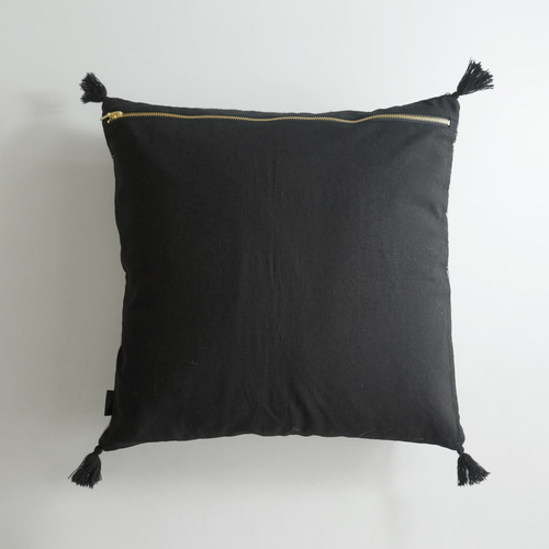 クッションカバー【 45cm 】ニット シェブロン柄 ／ モダン ジャパン