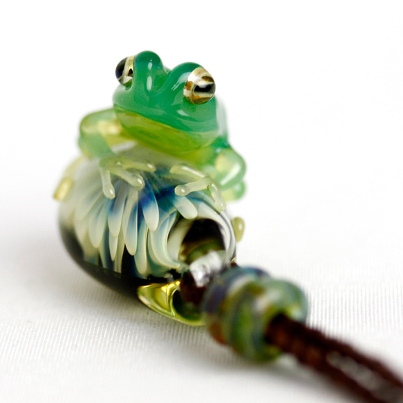 Frog（カエル）ファナネックレス389 5枚目の画像