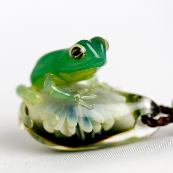 Frog（カエル）ファナネックレス389 4枚目の画像