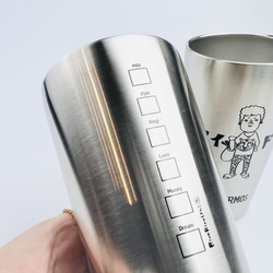 [已停產] Uncle Glasses and Mr. Seki&#39;s Thermos 真空保溫杯 *300mL 一對套裝 第5張的照片