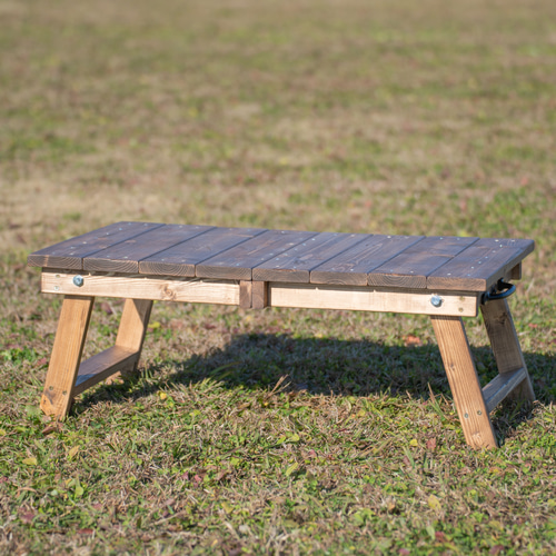 折たたみテーブル(ダメージ加工) アウトドアテーブル キャンプテーブル 