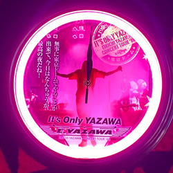 矢沢永吉 YAZAWA ネオン 掛け時計 矢沢永吉 YAZAWAネオン掛け時計（新品未使用）矢沢グッズ - メルカリ