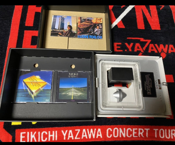 矢沢永吉　YAZAWA ネオン管DVD.CDスタンド 