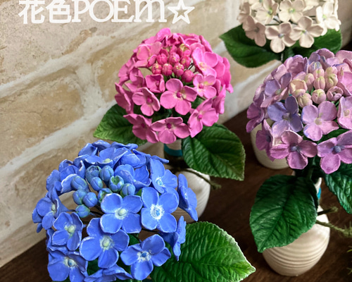 アートワーク作品　紫陽花 214f596de17d294c7cec04d9a70151