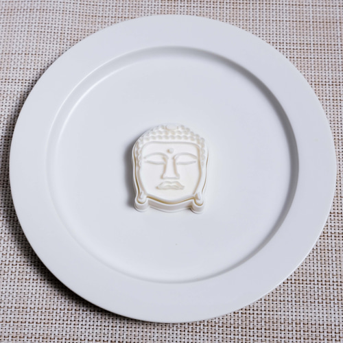 大仏さま：お顔（クッキーカッター・クッキー型） クッキー型