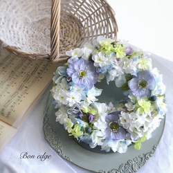 アーティフィシャル♡ ぶどうのオーバルリース 完成品】ひまわりとぶどうのリース アーティフィシャルフラワー アート