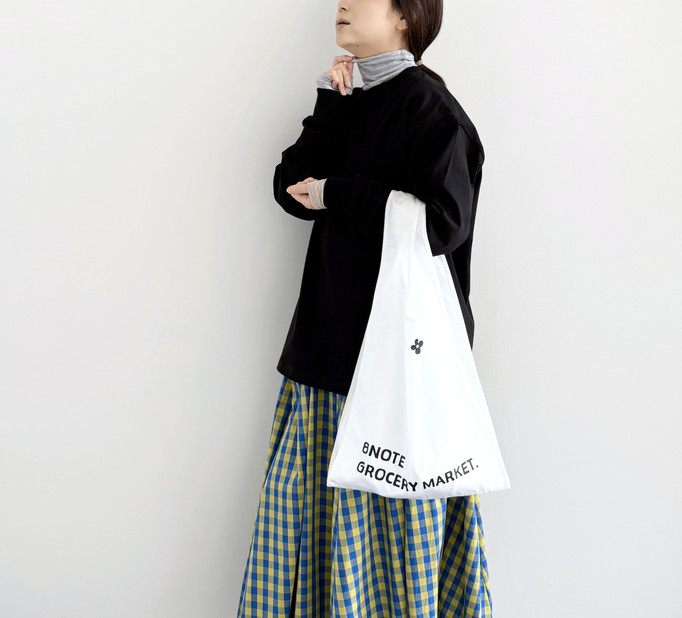 awリボンステッチロングスリーブTシャツ（ロンT）【在庫限り】