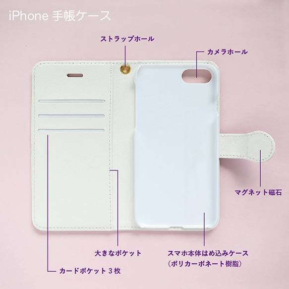 お相撲iPhone手帳ケース【横綱デザイン】 5枚目の画像