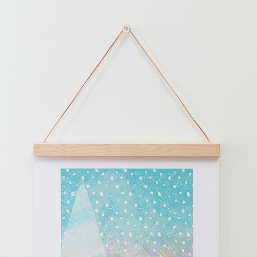 木製 壁掛け ホルダー 子供の絵 カレンダー ポスター メモ 写真 北欧