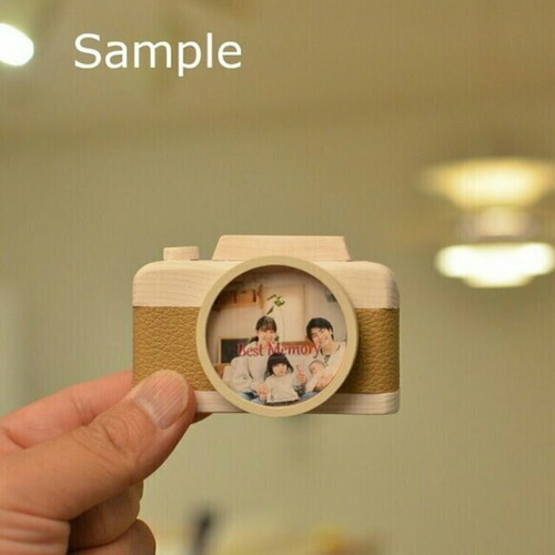 冬限定2025 渋くてかっこいい！男性向け小ぶりのカメラ型フォト