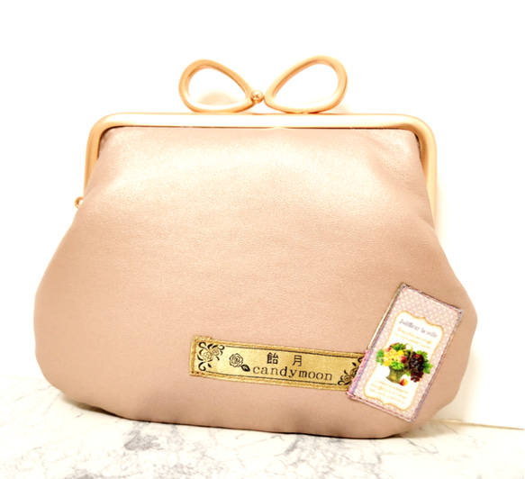 大人ピンクの親子財布(お札2つ折りtype) 2枚目の画像