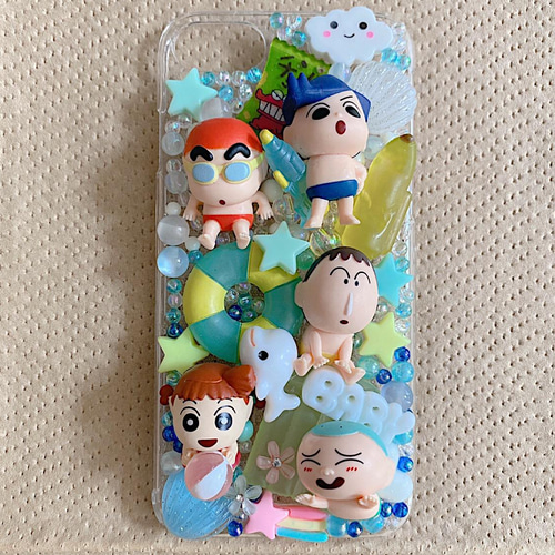デコ電✩ iPhoneケース・カバー hanam✩pierce✩deco 通販