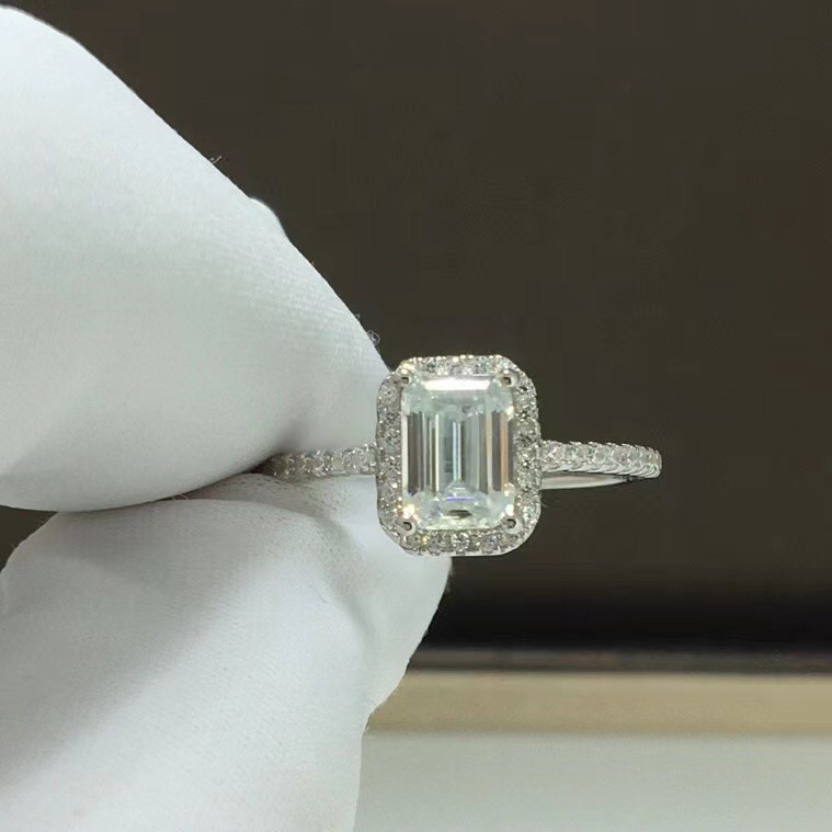 【newデザイン】モアサナイト 　リング　s925