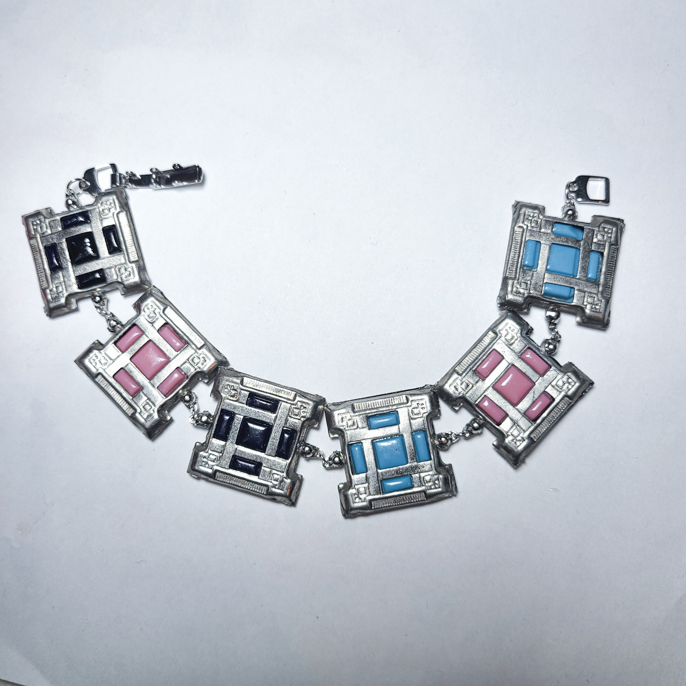 アンティークパーツのブレスレット