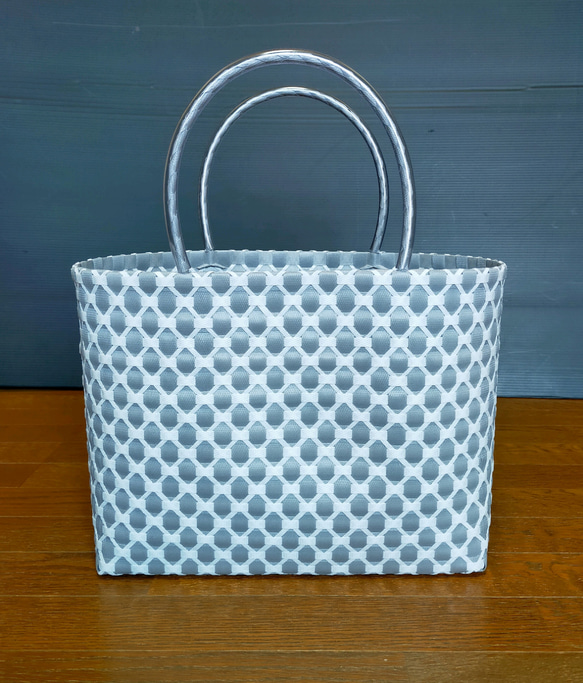 ppバンドバック グレー×白 トートバッグ ふうたくん 通販 14047448  