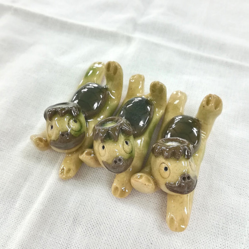 箸置き 伝統工芸品 河童 陶器 飲食店などに