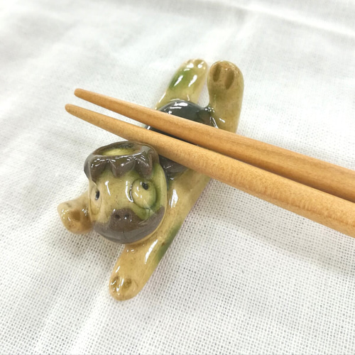 河童の箸置き 箸・箸置き ピータンハウス 通販 14047480｜Creema