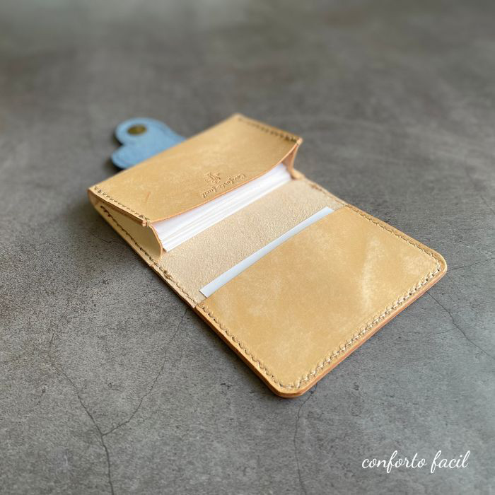 ◆大人気シリーズ◆9色◆ハートの本革名刺入れ・カードケース・ラッピング・刻印・イタリアンレザー