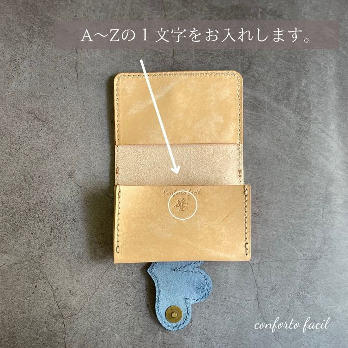 ◆大人気シリーズ◆9色◆ハートの本革名刺入れ・カードケース・ラッピング・刻印・イタリアンレザー