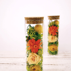 くまのアロマストーンとプリザーブドフラワーアレンジ☆アロマオイル