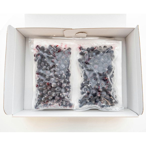 【2022年収穫】高知県産　太陽の恵み さんさんブルーベリー　冷凍ブルーベリー（500g×2袋） 3枚目の画像