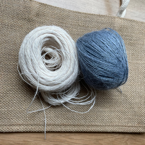 アレンジ自在！ バンブーハンドルのジュートバッグ オプションで刺繍も