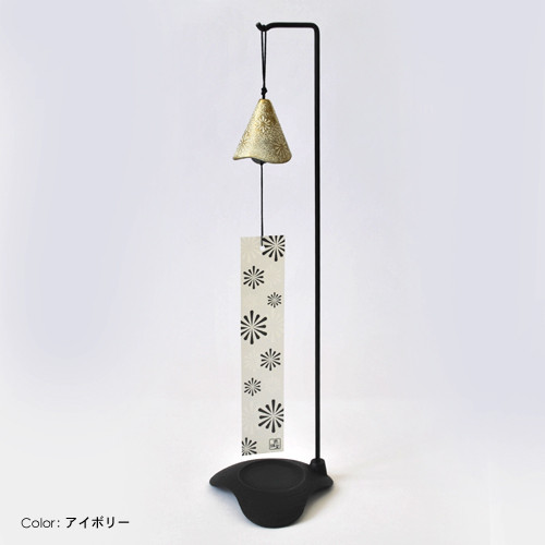 南部鉄器　南部風鈴 花火 - HANABI - スタンド付き