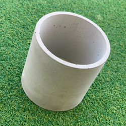 mor-circle　M【モルタル　サークル　プランターカバー　鉢カバー　中】 1枚目の画像