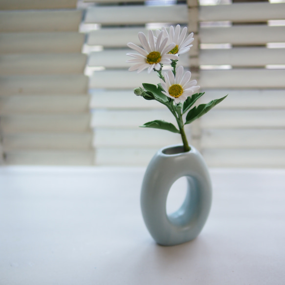 クレイフラワー　マーガレット5本セット クレイフラワー マーガレット5本セット クレイフラワー