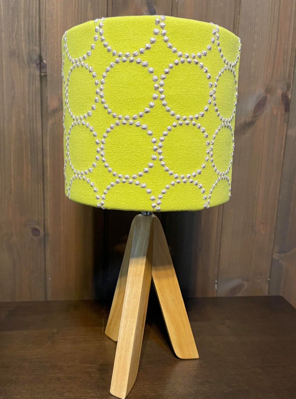 ★作品製作３００個を超えました★風水 イエローdopタンバリン二枚合せ ミナペルホネン北欧 ランプ