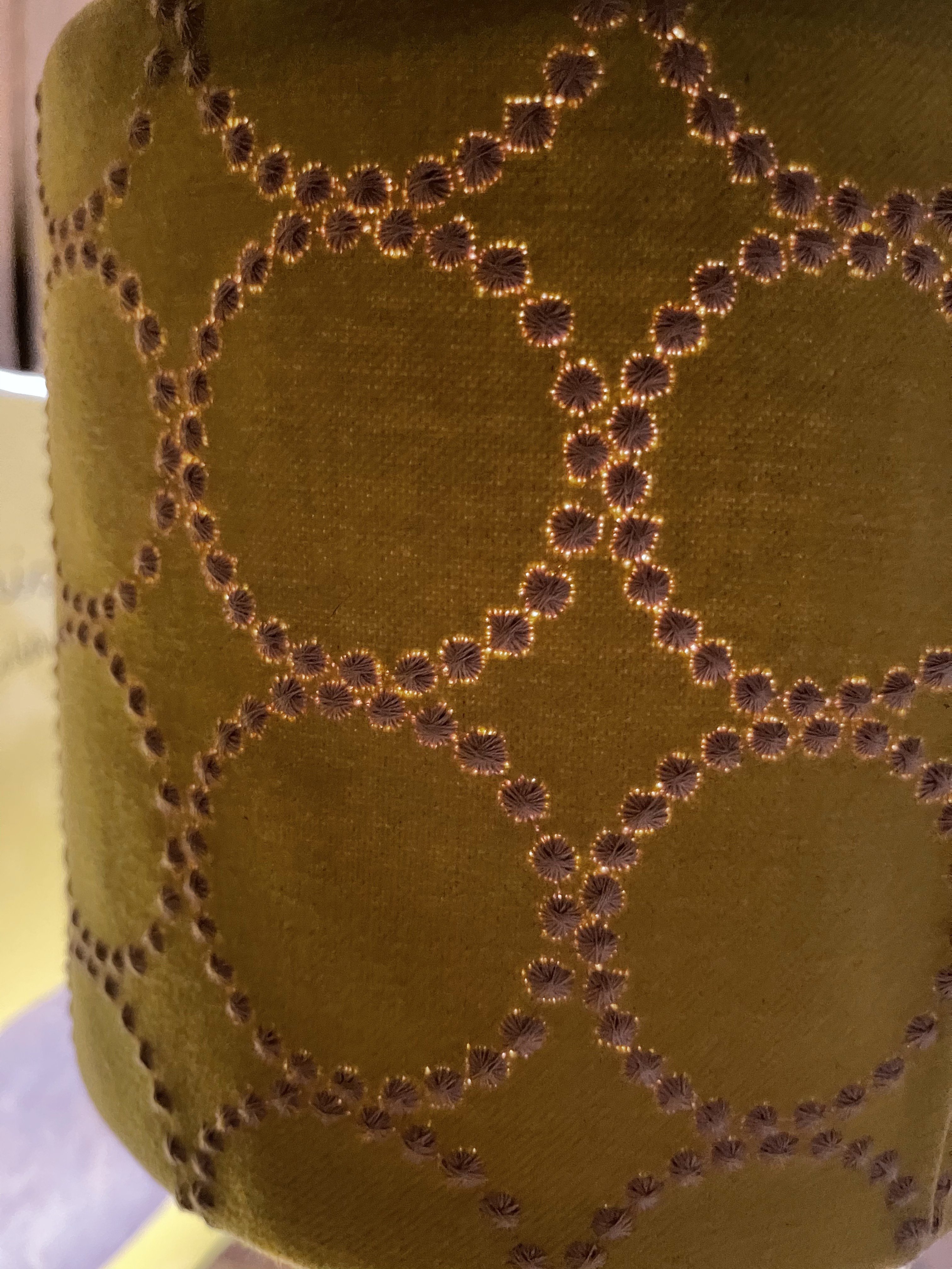 ★作品製作３００個を超えました★風水 イエローdopタンバリン二枚合せ ミナペルホネン北欧 ランプ