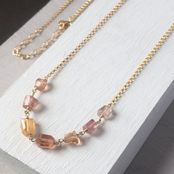 再販＊オパールのシンプルネックレス＊14kgf 158dde08ceee683548806ce72a9c4a