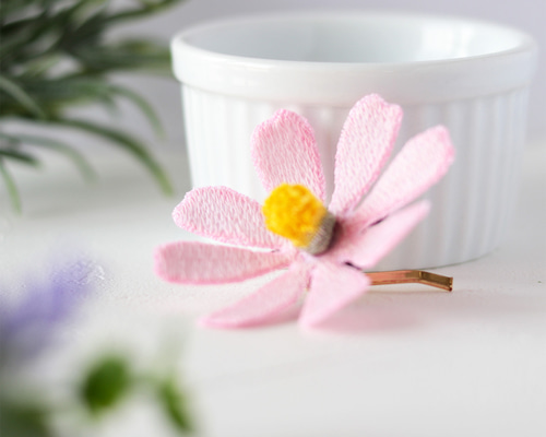 あやぽん✿プロフ必読くださいませ。 コスモスヘアゴムポニーフック88 fa3ea9339c1349d059b55c2e9ad306