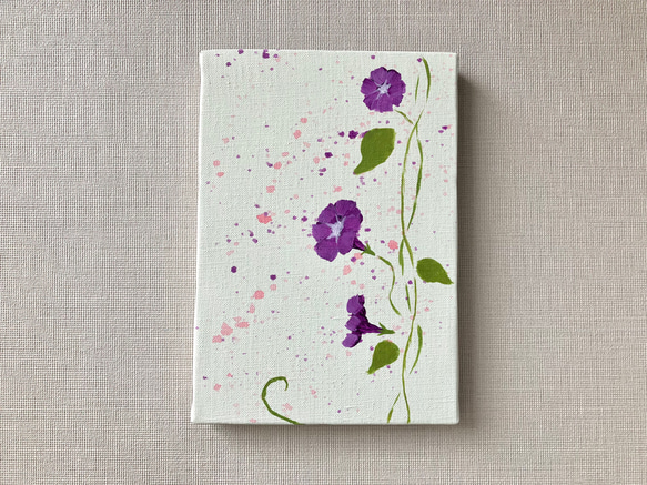 「朝顔」原画 アート作品 1枚目の画像