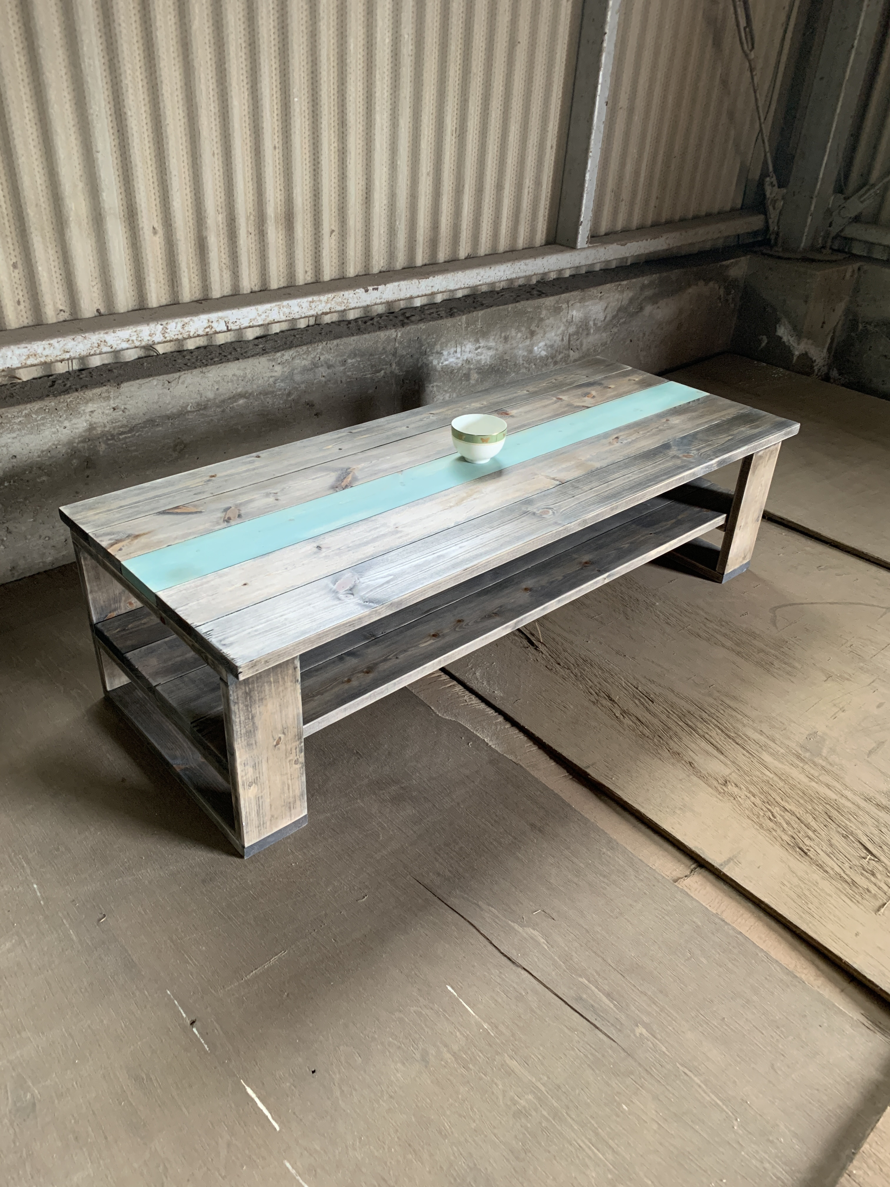 西海岸スタイル　AVボード、テレビ台、ローテーブル棚有り