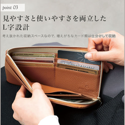 【薄さ0.8cmタッセル付き財布】レディース長財布 スリム L字ファスナー 本革 / SW3 5枚目の画像