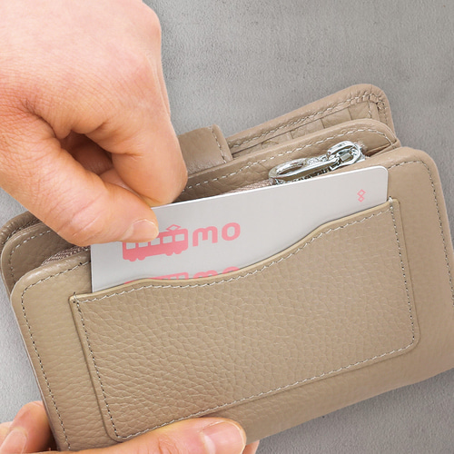 カード15枚 ミニ財布 二つ折り 財布 スキミング防止 RFID レディース