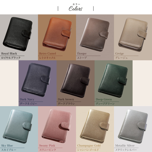 カード15枚 ミニ財布 二つ折り 財布 スキミング防止 RFID レディース